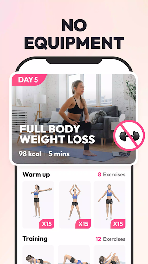 HIIT Fitness- 30 Day Challenge Screenshot 3