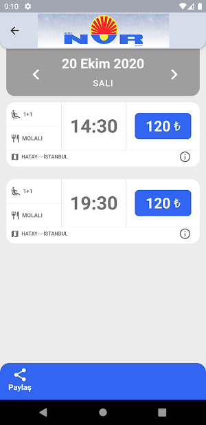 Hatay Nur Seyehat Screenshot 1