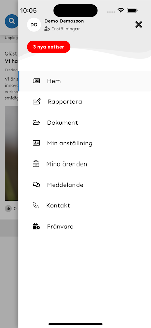 Uddevalla omnibus - Intranät Screenshot 1