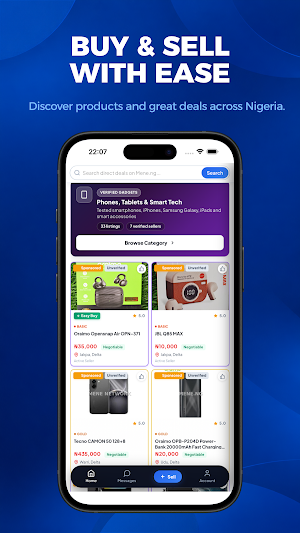 Mene.ng - Buy & Sell online Screenshot 1