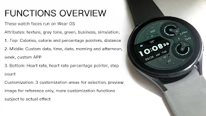 Grey Green Tea For Wear OS Screenshot 2