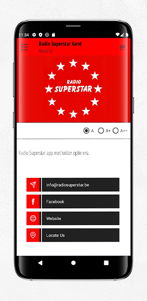 Radio Superstar Gent Screenshot 3
