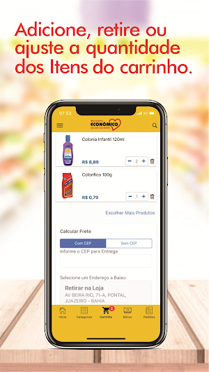 Supermercado Econômico Screenshot 1