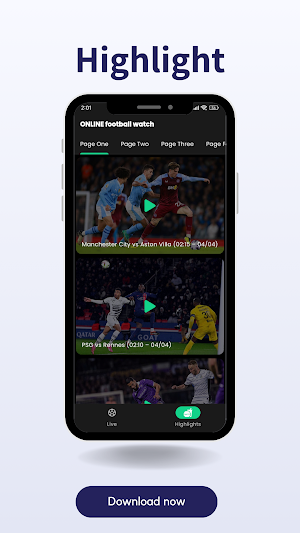 Online Football Watch Screenshot 2
