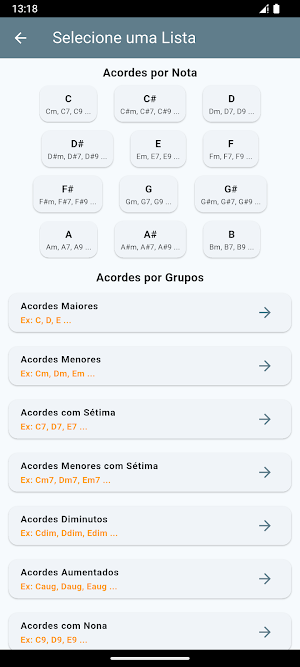 Aprender Acordes de Violão Screenshot 0