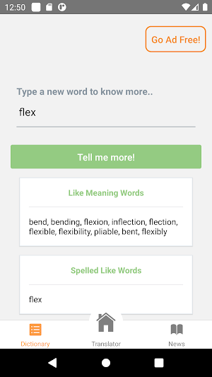 Nigerian English Translator Screenshot 1