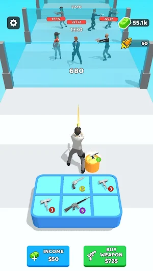 Gun Piercing Idle Screenshot 2