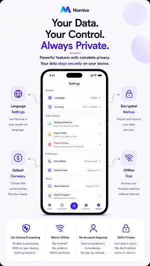 Nomiva: Budget & Receipt Scan Screenshot 3