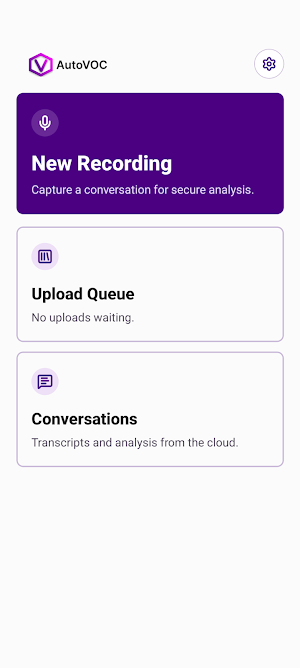 AutoVOC Screenshot 1