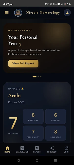 Niraala Numerology Screenshot 2
