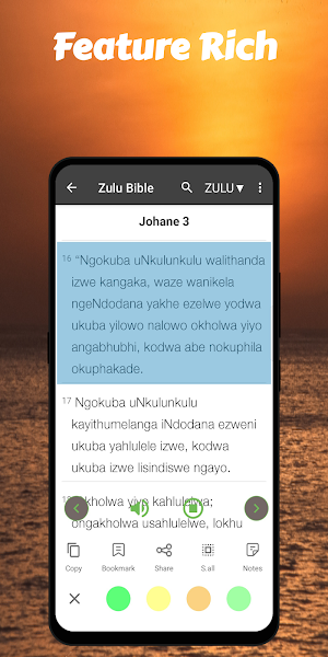 Zulu Bible - ZULU + KJV + NIV Screenshot 3