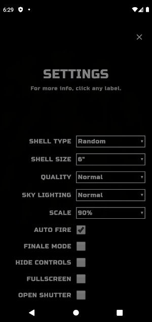 Fireworks Animation Effect Screenshot 3