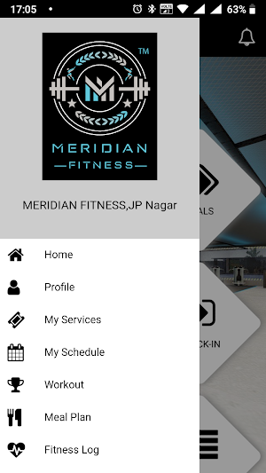Meridian Fitness Screenshot 2