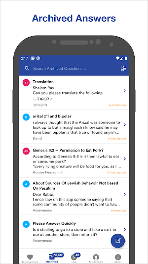 InstaRabbi - Torah Q&A Screenshot 3