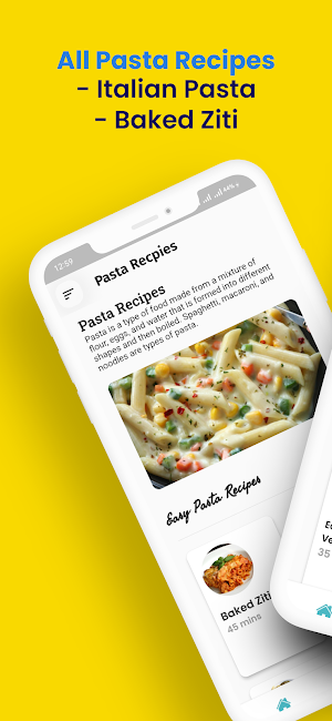 All Pasta Recipes Screenshot 0