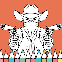 Cowboy Coloring Book
