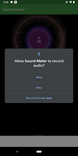 Sound Meter - Noise measurement Screenshot 1