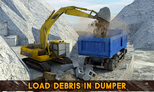 Hill Excavator Mining Truck 3D Screenshot 0