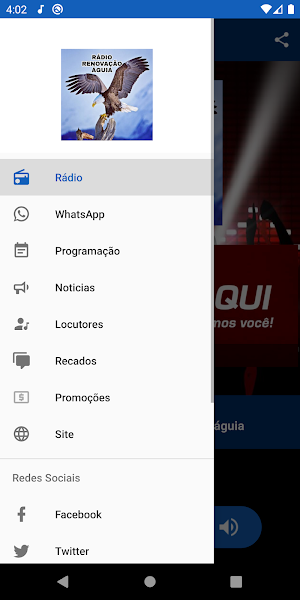 Rádio Renovação Águia Screenshot 1