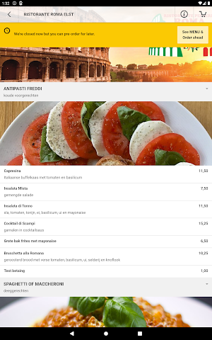 Ristorante Pizzeria Roma Screenshot 2