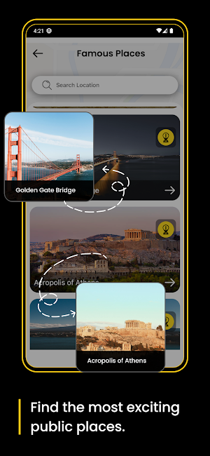 Route Finder & 3D Street View Screenshot 3