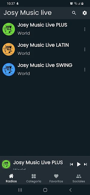 Josy Music Live Screenshot 0