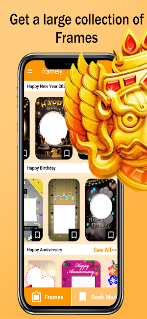 Pic Framely : 2025 pics frames Screenshot 0