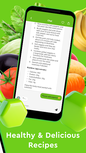 FitFoodLens - Fitness Recipes Screenshot 1