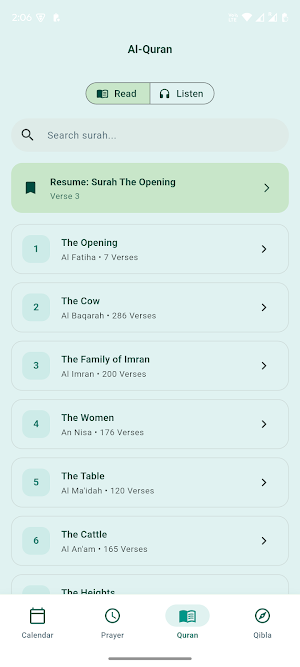 Hijri Calendar 2026: Quran Screenshot 3
