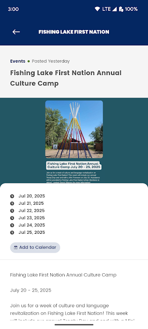 Fishing Lake First Nation Screenshot 3