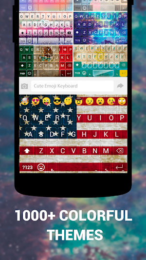 Cute Emoji Keyboard Premium - GIF, Emoticons Screenshot 1