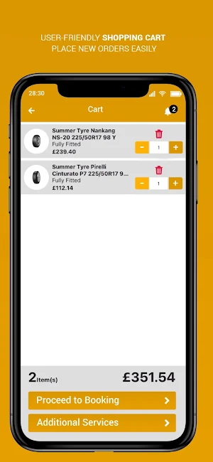 Derby Tyres Screenshot 3