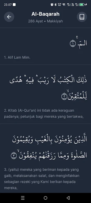 Tartil - Quran Digital Screenshot 1