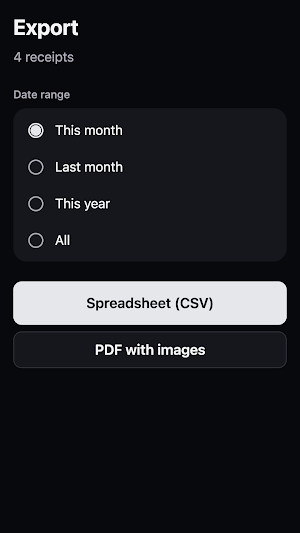 EnterpriseX: Trip Expenses Screenshot 2