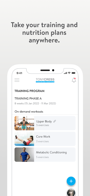 Tony Cress 360 Health Screenshot 2