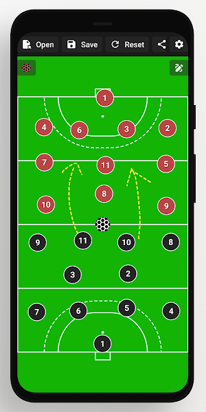 Field Hockey Tactic Board Screenshot 2