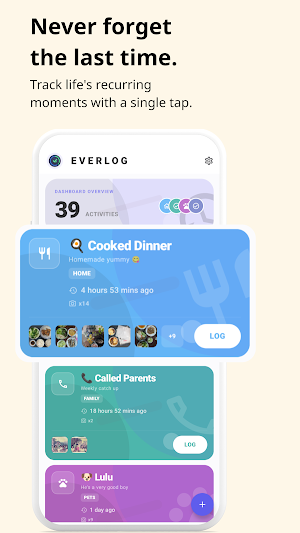 EverLog – Event Timeline Log Screenshot 0