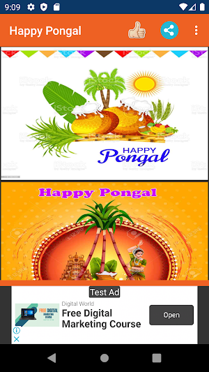 Happy Pongal Wishes Screenshot 3