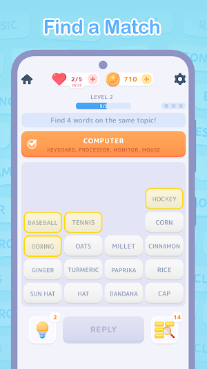 Connect Word - Associations Screenshot 1