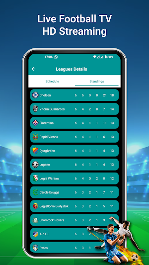 Live Football TV HD Streaming Screenshot 1
