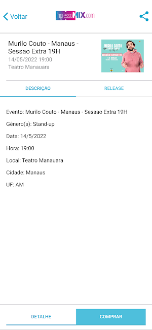 Ingresso Mix Screenshot 1