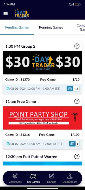 Day Trader Challenge Screenshot 0