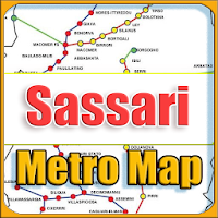 Sassari Metro Map Offline