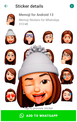 Memoji Stickers for Android Screenshot 3