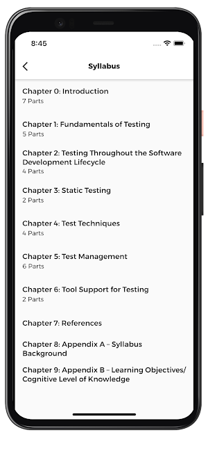 ISTQB Training Screenshot 0