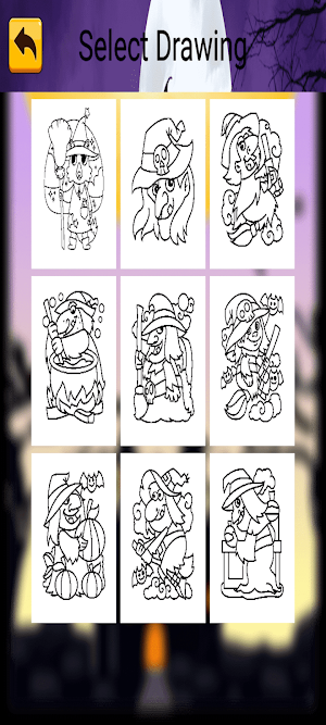 Witch Coloring Screenshot 2