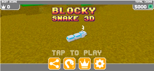 Blocky Snake 3D Screenshot 0