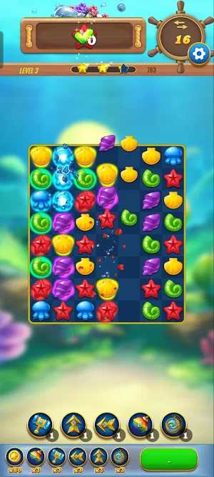 Ocean Puzzle Match 3 Screenshot 3