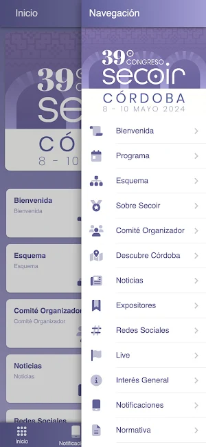 39 Congreso SECOIR Screenshot 2