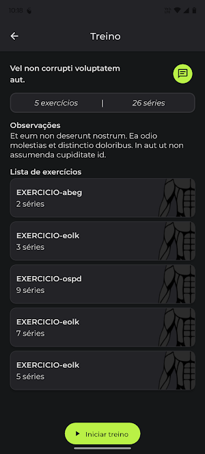AM Workout Screenshot 3